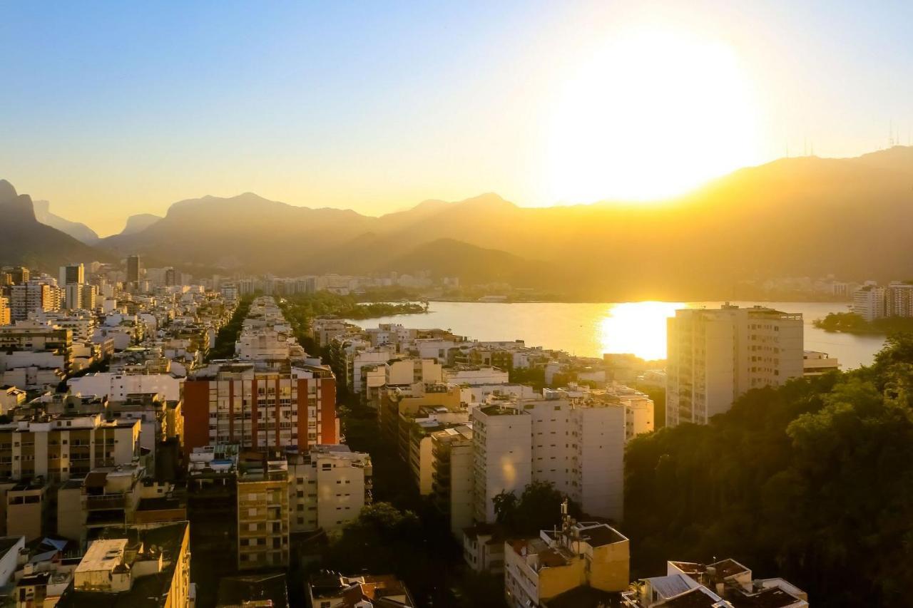 Mar, Lagoa, Vista Incrivel Em Ipanema Рио-де-Жанейро Экстерьер фото